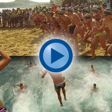 Travesía Getaria Zarautz 2015 desde dentro