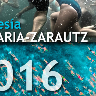 Portada travesía Getaria Zarautz 2016 desde dentro